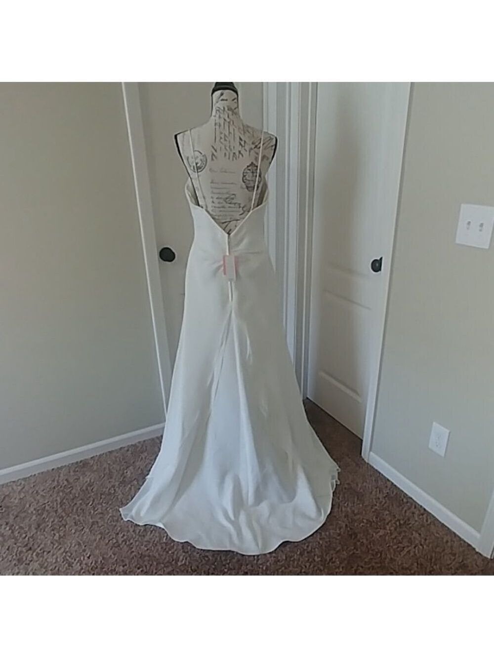NWT Eden Bridals Classic Ivory Simple Sweetheart Destination Wedding dress 10 - Picture 3 of 8